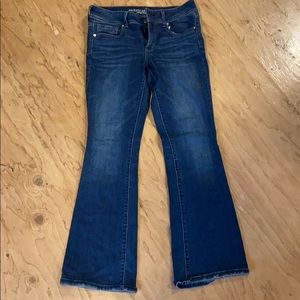 ♥️SALE American Eagle Size 10 Kick Boot Jeans